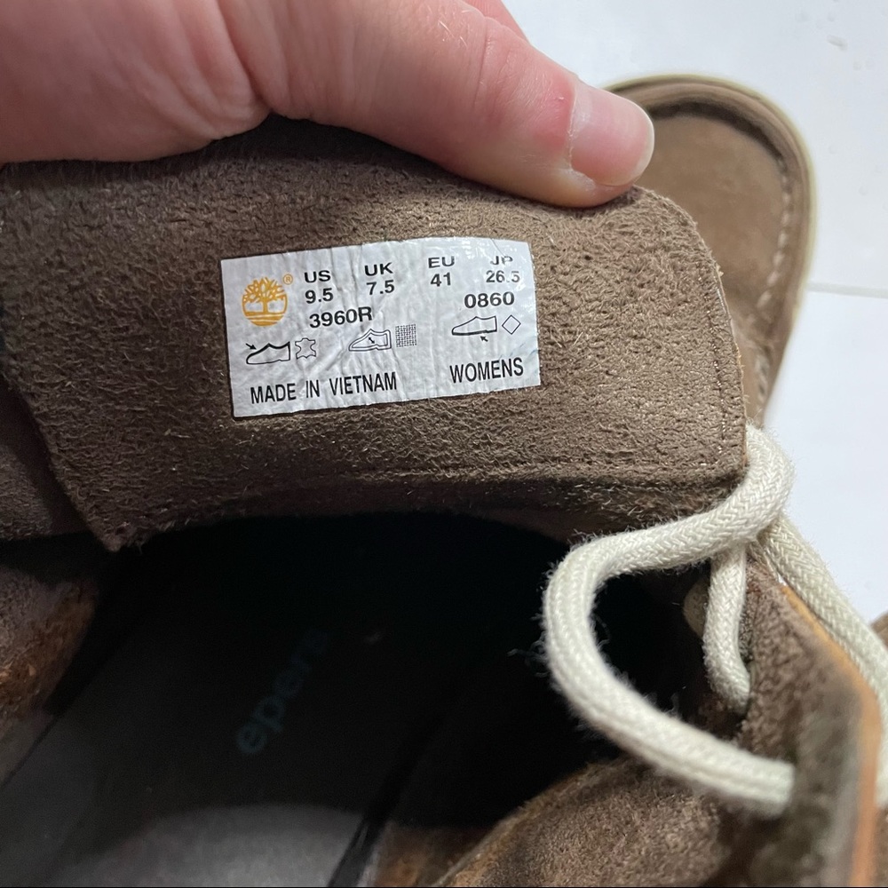 Timberland Earthkeepers Chukka High Top Casual Sneaker Shoes Designer Size 9.5 - Picture 9 of 12